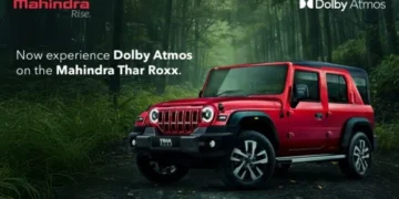 Mahindra Partners with Dolby to Bring Dolby Atmos Sound to Thar ROXX