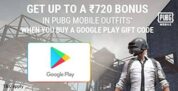 10% Back Upto Rs.100 On Google Play Gift Card