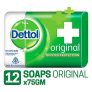 Dettol Original Soap – 75 g (Pack of 12)